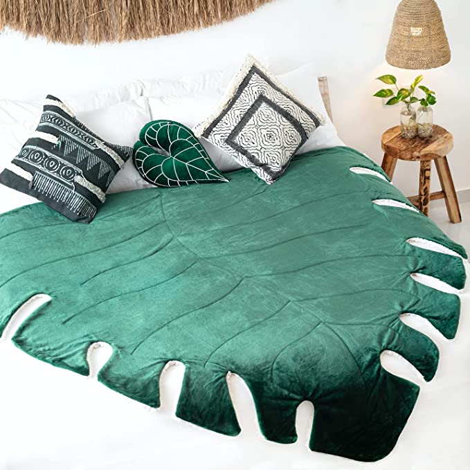 Monstera Blanket